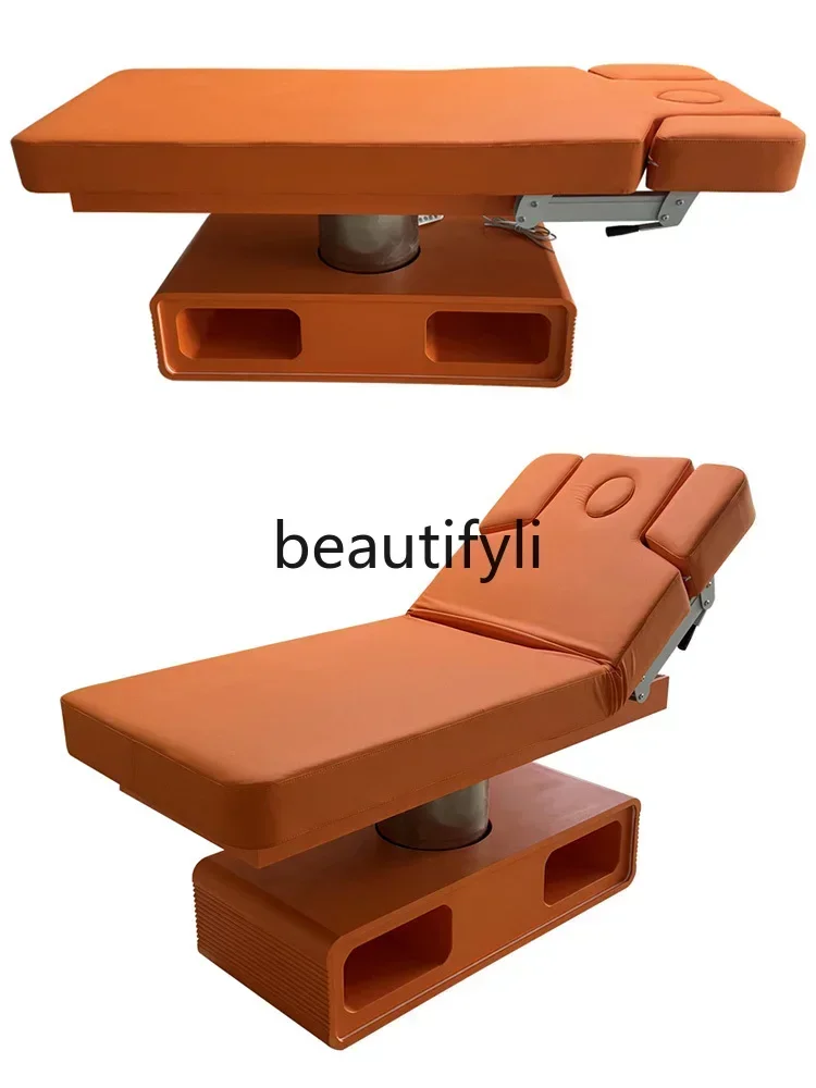 Z189 Y سرير تجميل للرفع الكهربائي جراحة حقن البلاستيك الصغير متعدد الوظائف تدليك العلاج الطبيعي سرير توينا #4