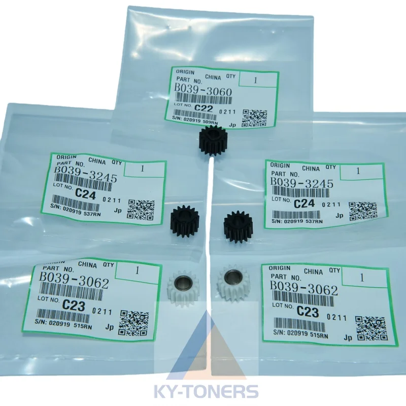 

B039-3060 B039-3245 B039-3062 Developer Gear Kits for Ricoh 1812 1911 1610 1015 2018 1801 1800 2000D
