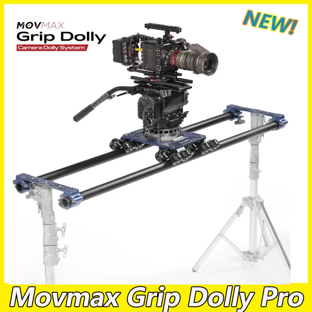 

Vaxis Movmax slider Camera Dolly System Grip Dolly / Grip Dolly Pro With Flightcase Unmatched Flexibility and Adaptability