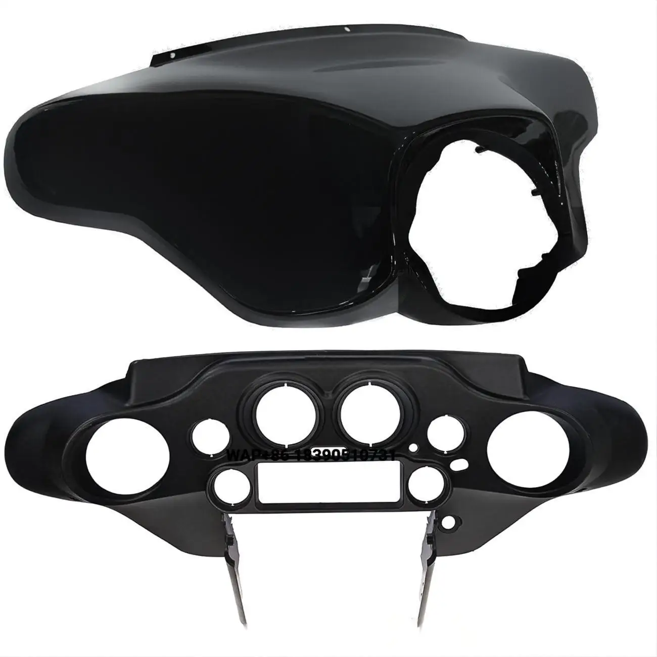 

Durable ABS Front Inner Outer Cowl Fairing Kit for Touring Street Glide Electra Glide 1996-2023
