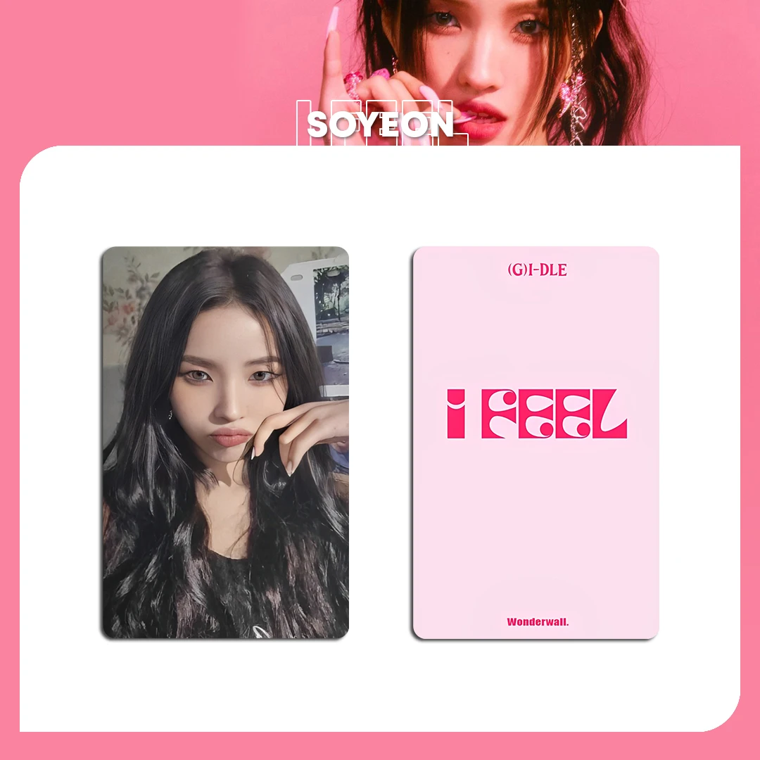 GIDLE Korean Girl Group WW Special Card Wonder Wall Fansign Event photoward YUQI periferiche Cards