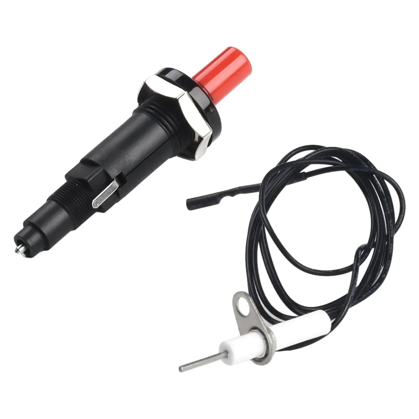 Universal Push Button Piezo Ignitor With Cable Spark Ignition Kit Oven Stove BBQ Camping Kitchen Lighters