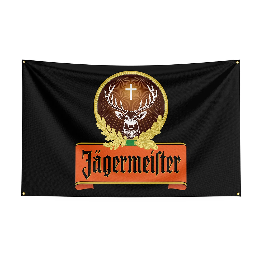 Bandeira do poliéster com jagers impressos, 90x150cm, para decoração