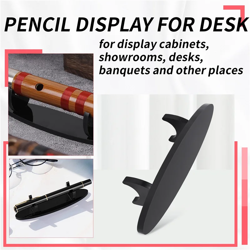 حامل قلم أكريليك عرض موقف مكتب قلم رصاص عصا حامل شفاف حامل قلم صندوق تخزين