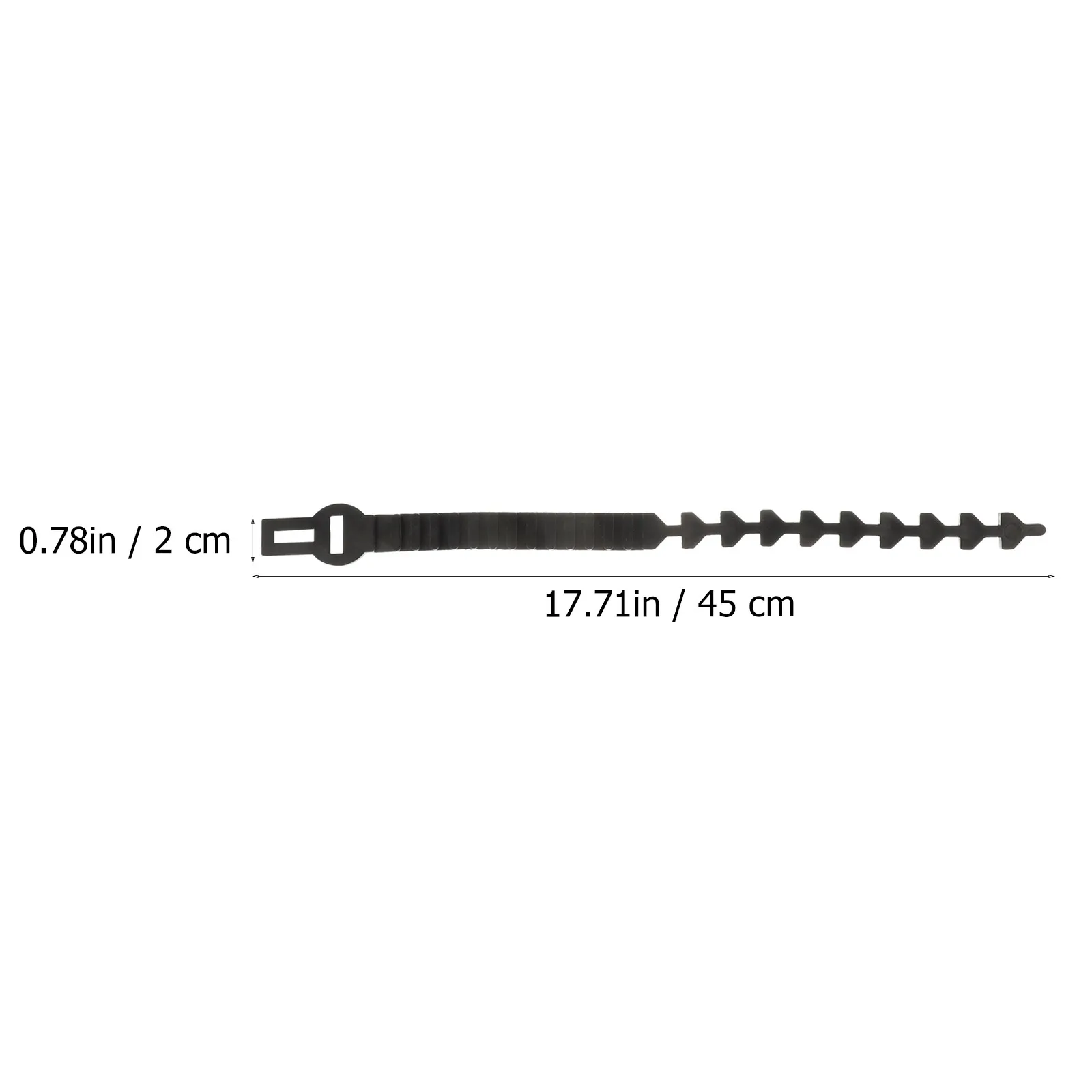 5Pcs Locking Strap Tree Ties Supports Garden Branch Binding Belt Adjustable Strong Plant Support Tool