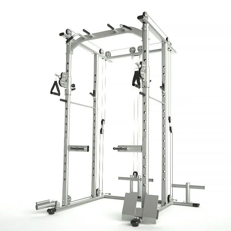 Comprehensive training machine commercial Smith machine gantry frame fitness equipment home combination squat rack