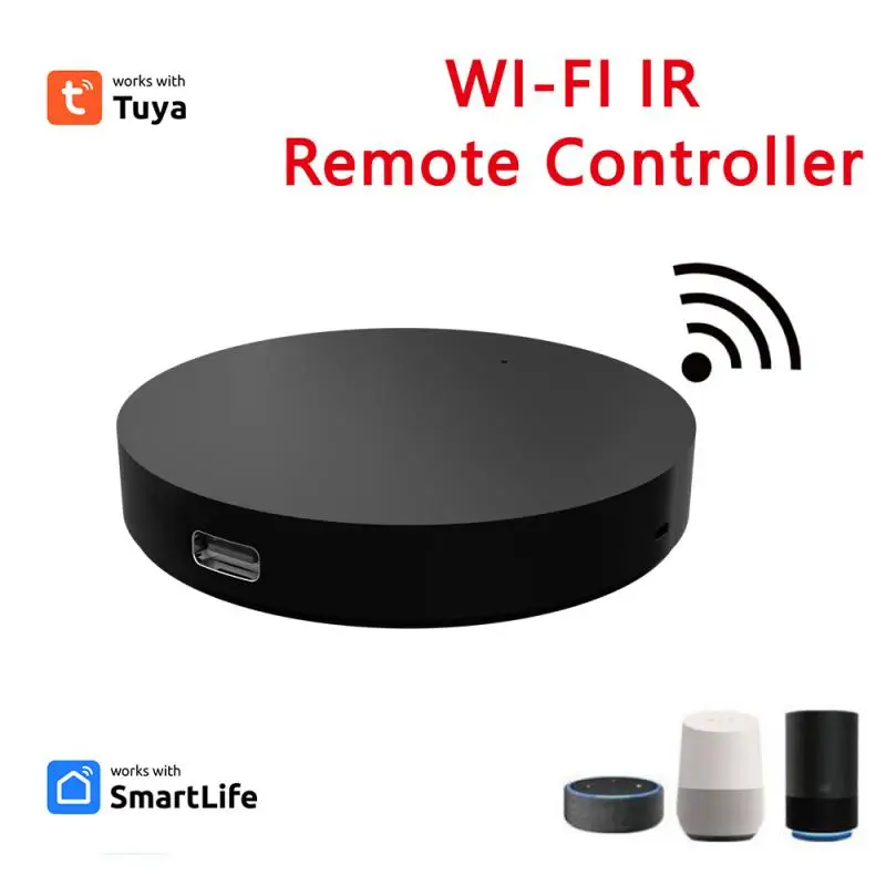 1~6PCS Tuya Smart WiFi IR Remote Universal For Smart Home Control For TV Air Conditioner For Alexa Assistant Yandex Alice