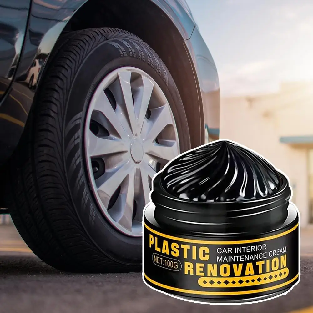 Car Plastic Restorer Wax 4