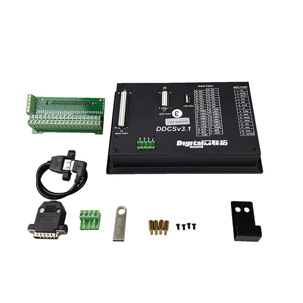 Controller di movimento autonomo DDCSV3.1 Controller offline Supporto interfaccia controller CNC USB a 3 assi/4 assi