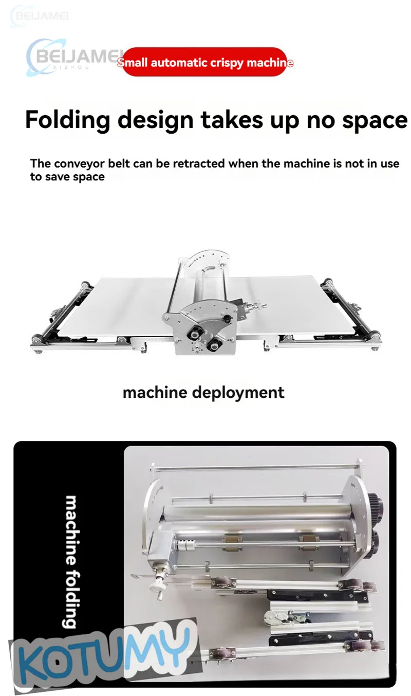 

Мобильная электрическая машина для слоеного теста, бытовая электрическая машина для слоеного теста, настольная машина для датского слоеного теста, маленькая складная машина для слоеного теста