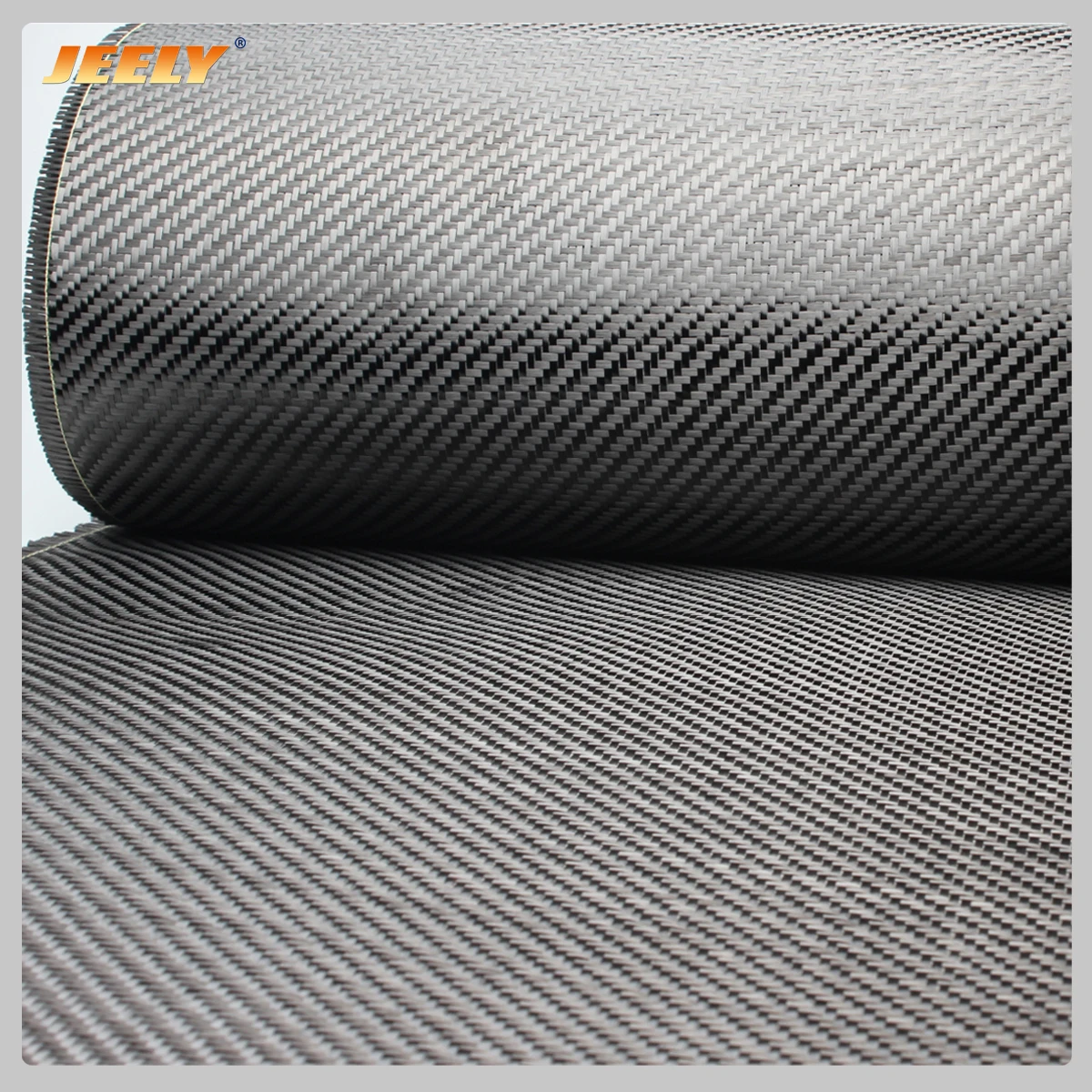 3k 200gsm 1.5m Width 10m/roll Twill Weave Carbon Fiber Cloth For Car