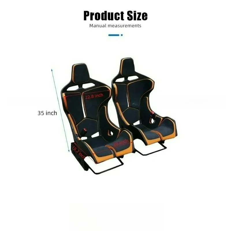 Racing-Spec FOR McLaren 720S Lightweight Ultimate Support Universal Seat