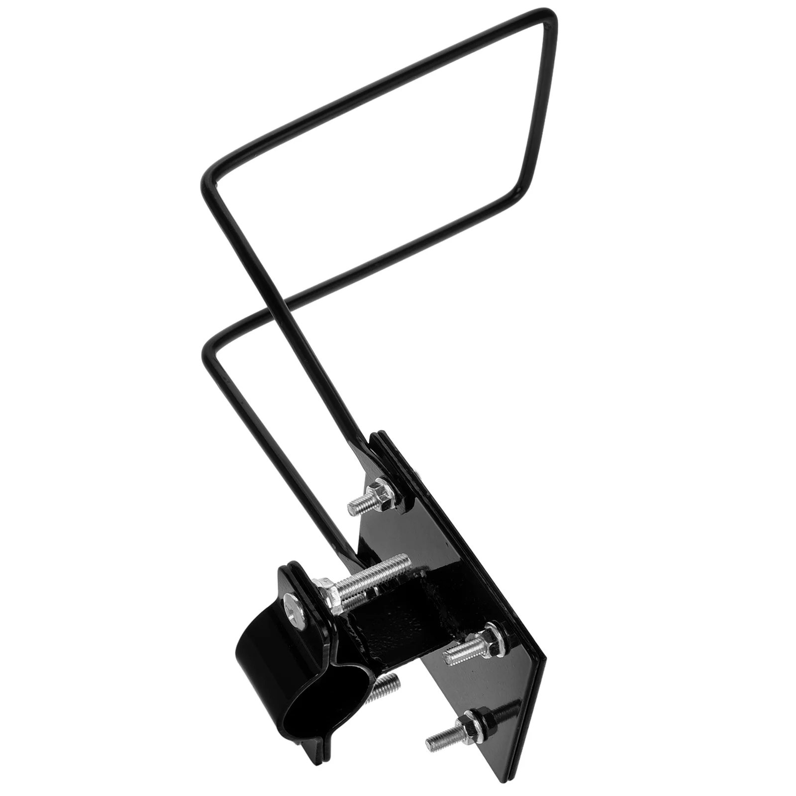 

Basket Bracket Iron Bicycle Cargo Rack Durable For Electric Mountain Bikes Bike Front Storage Holder Iron Bike Part