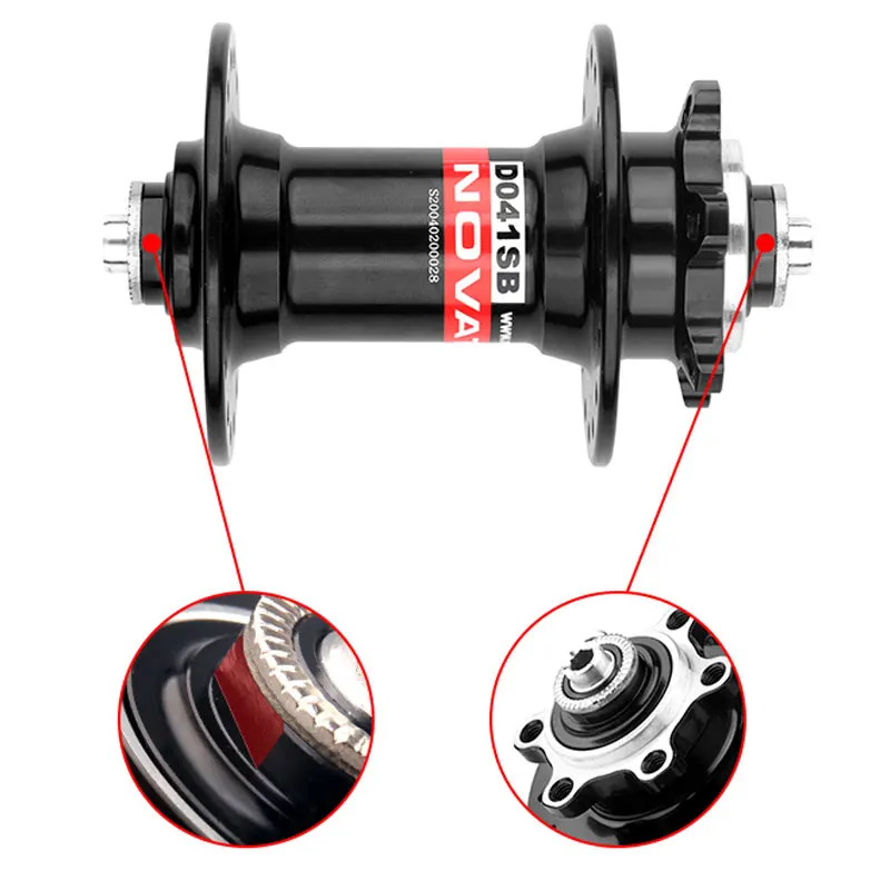 Novatec Mountain Bike Hub D041SB D042SB 28/32/36 Löcher Disc Karte Bremse MTB Fahrrad Hub Lager Vorne/Hinten 8/9/10/11/12 geschwindigkeit – Detail 12
