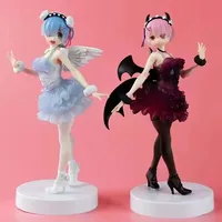 16cm Re:Life In A Different World From Zero Demon Ram Angel Rem Action Figure PVC Anime Collection Model Dolls Toys Gifts