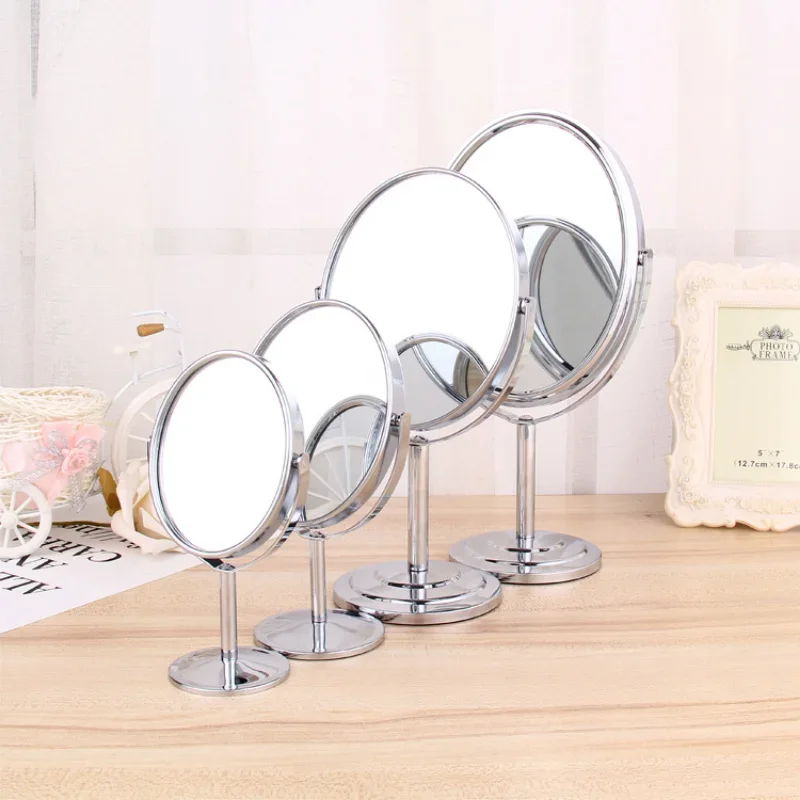 Beauty Makeup Cosmetic Mirror Double-Sided Normal Stand Mirror