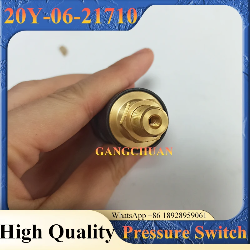 Interruptor del sensor de presión 20Y-06-21710 para repuestos de excavadora PC200-6 PC400-7