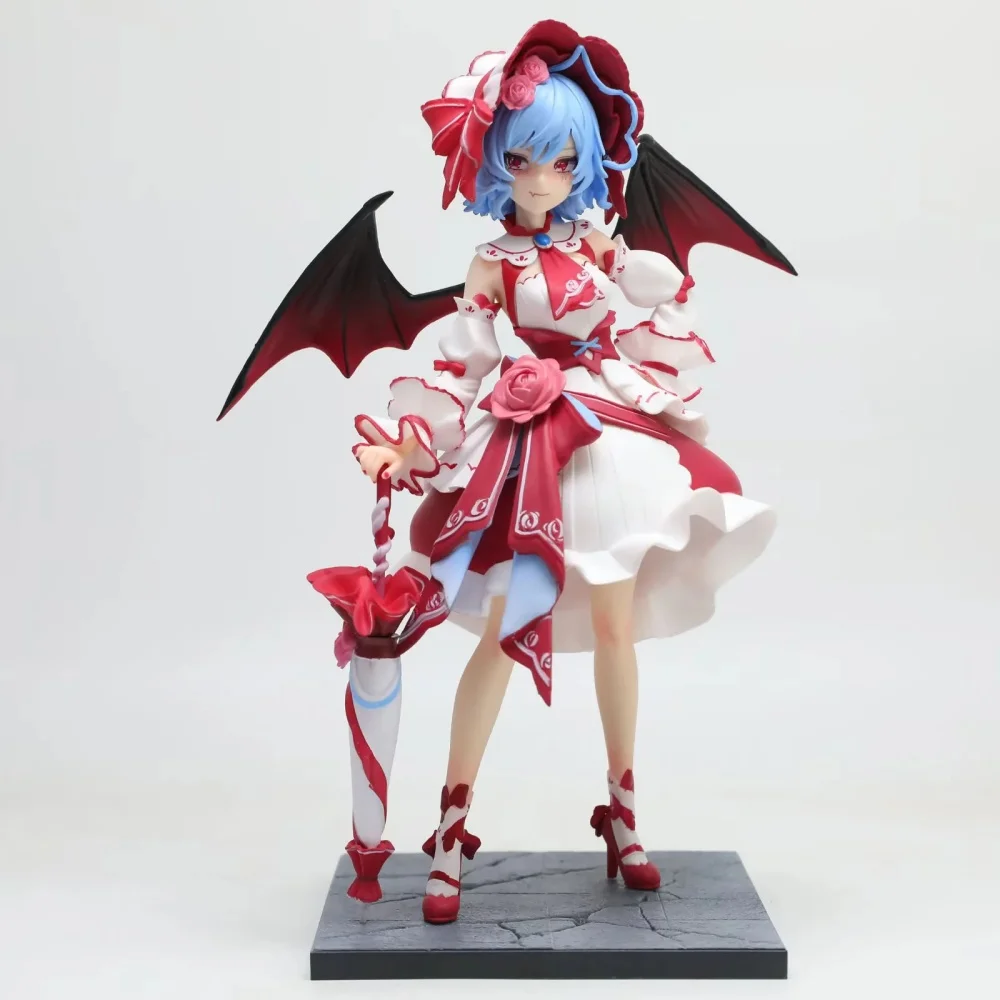 

Anime TouHou Project Remilia Scarlet Dress PVC Action Figure Collectible Model Doll Toy 25CM