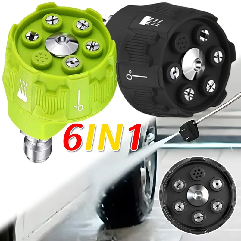 

Мойка высокого давления, универсальная распылительная насадка 4000 фунтов на квадратный дюйм, 0, 15, 25, вращение на 40 градусов, поливочное полоскание, насадка для мыла, наконечник для автомобиля, сада, чистка