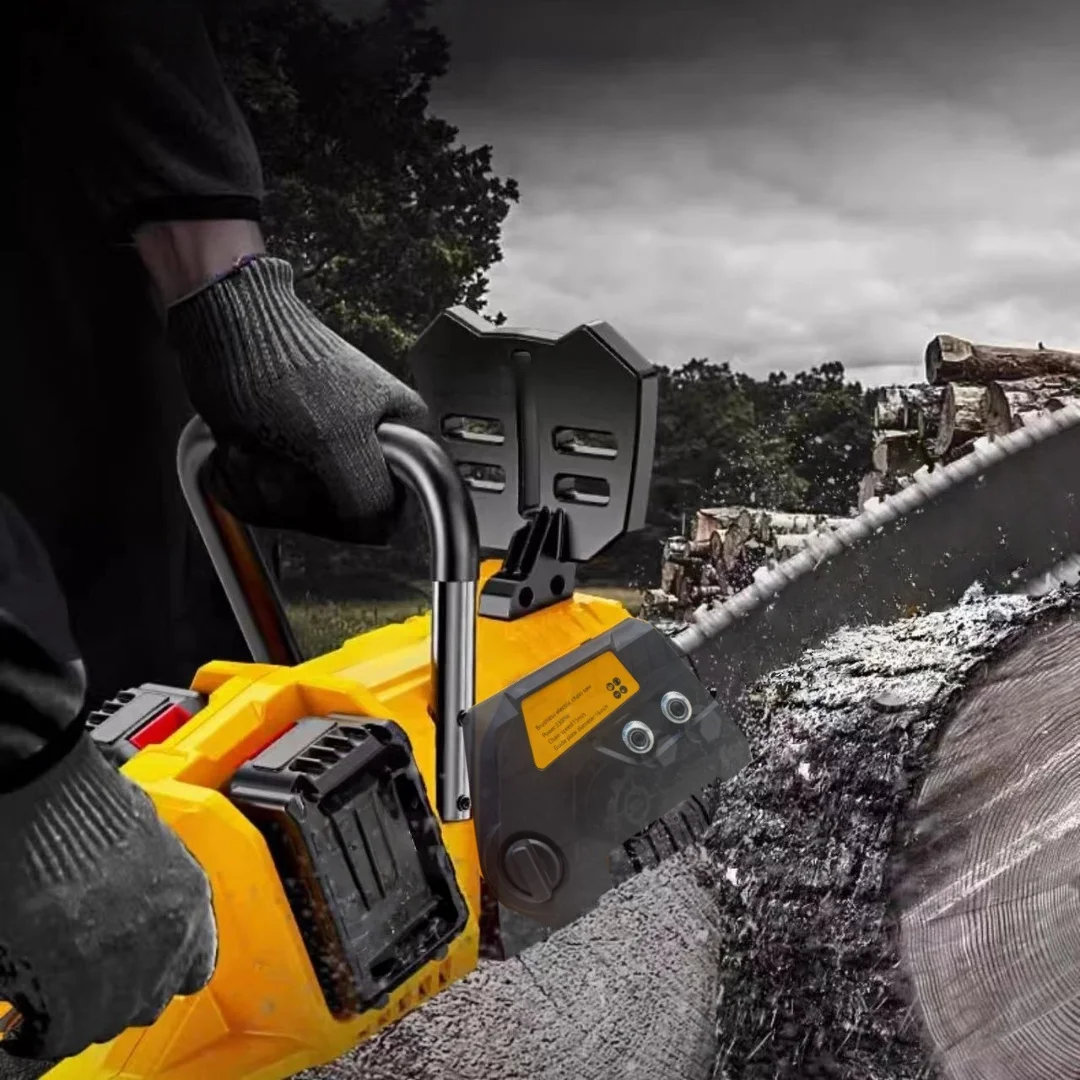 16 Inch Brushless Chainsaw for DeWALT 20V Battery 40V (2x20V MAX) Cordless Battery Powered Chain Saw,Ideal for Wood Cutting