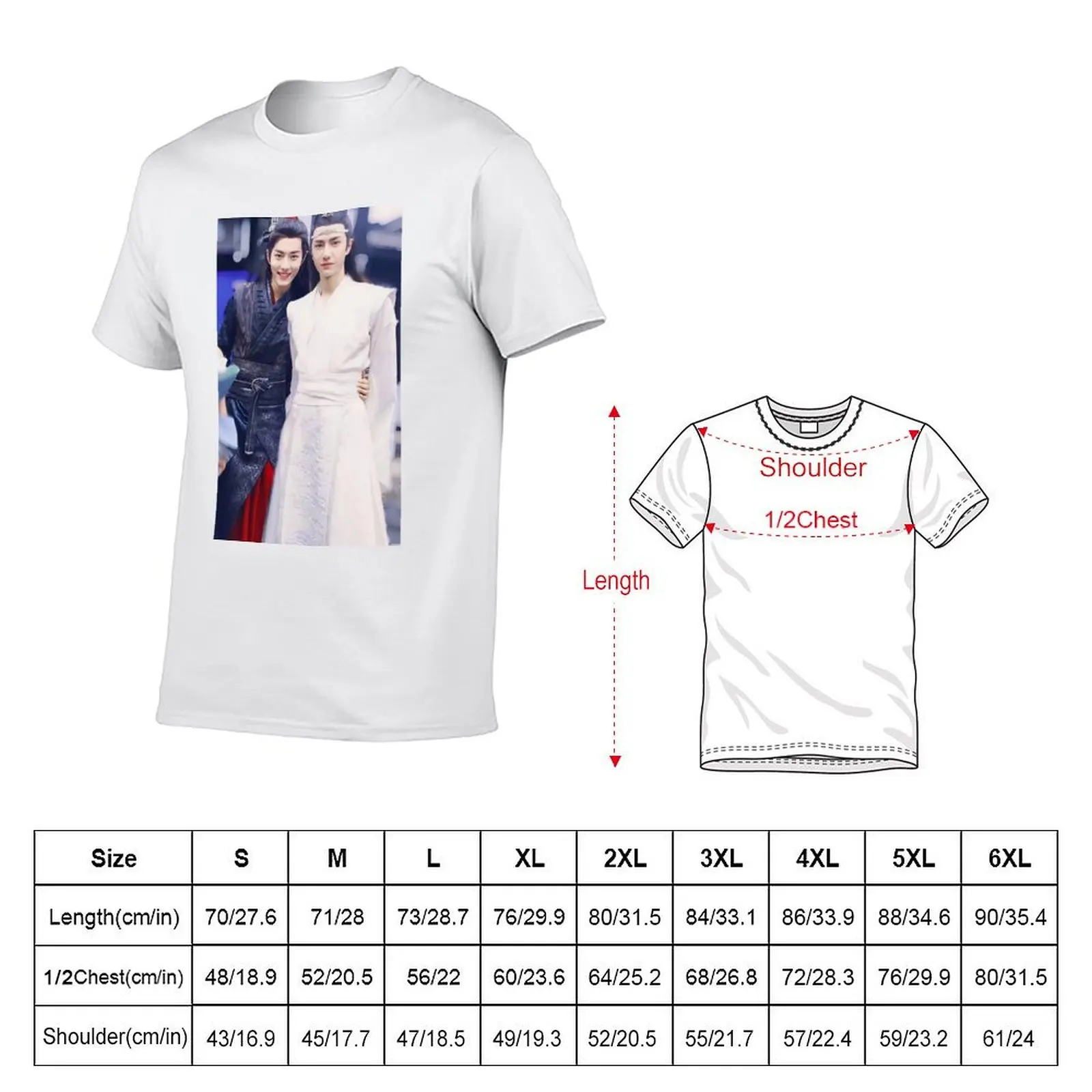 The Untamed TGCF T-Shirt anime t shirts for man t shirts for man cotton cotton t shirts high quality T-Shirt