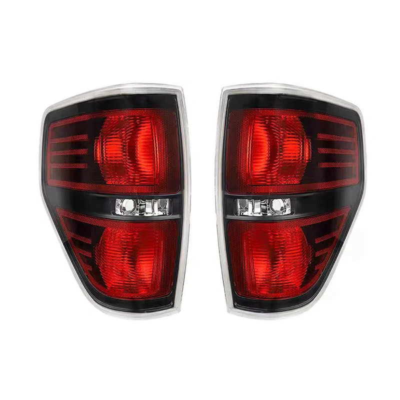 For Ford F150 F-150 SVT Raptor Pickup 2009-2014 Rear Bumper Tail Light Rear Stop Brake Lamp Rear Turn Signal Fog Lamp Auto Parts