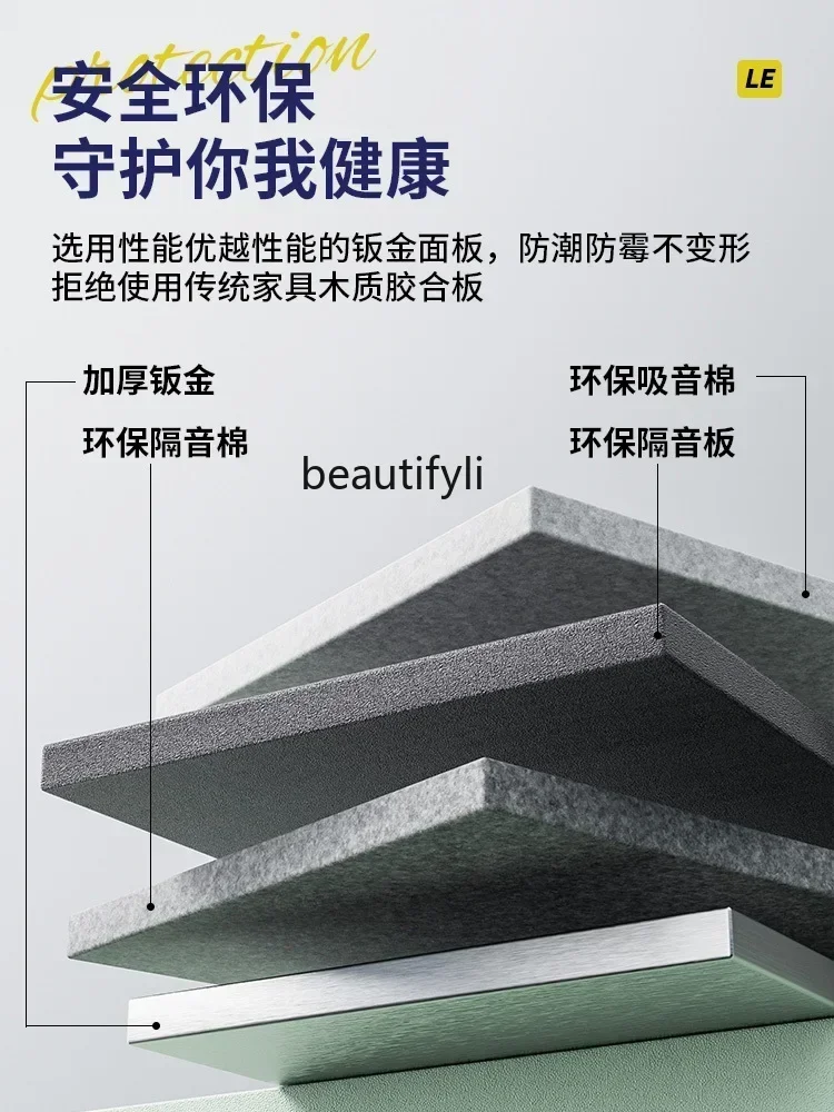 YH55 كشك الهاتف المحمول غرفة عازلة للصوت تسجيل المنزل استوديو داخلي كابينة الدراسة مكتب مستودع صغير كتم الصوت