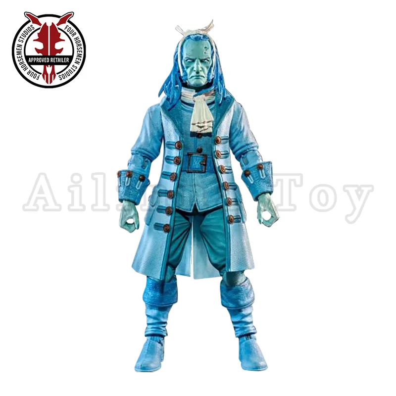 [Pre-Order]Four Horsemen Studio Mythic Legions 1/12 6inches Action Figure Figura Obscura The Ghost of Jacob Marley Haunted Blue