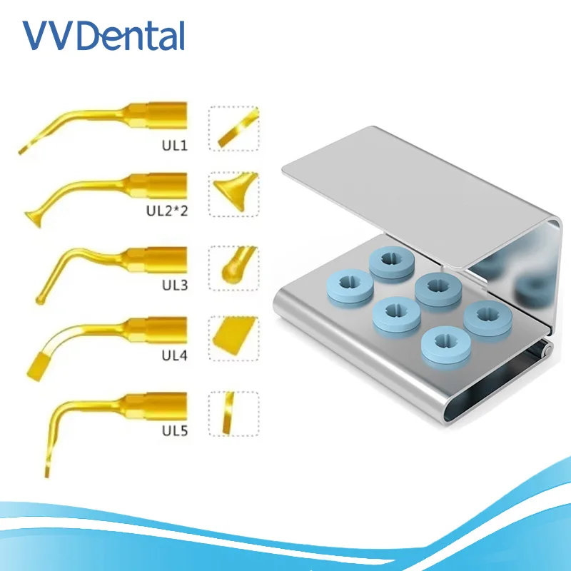 

Dental Ultrasonic Surgery 6pcs Tips Sinus Lift Kit For Woodpecker Mectron Piezosurgery Cutter Bone Tools Piezotome Surgery