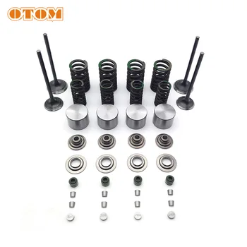 OTOM Motorcycle Valve Spring Mounting Kit Scooter Engine Intake Exhaust Valve Stem Oil Seal For KAWASAKI KLX250 YF300 LONCIN CR6