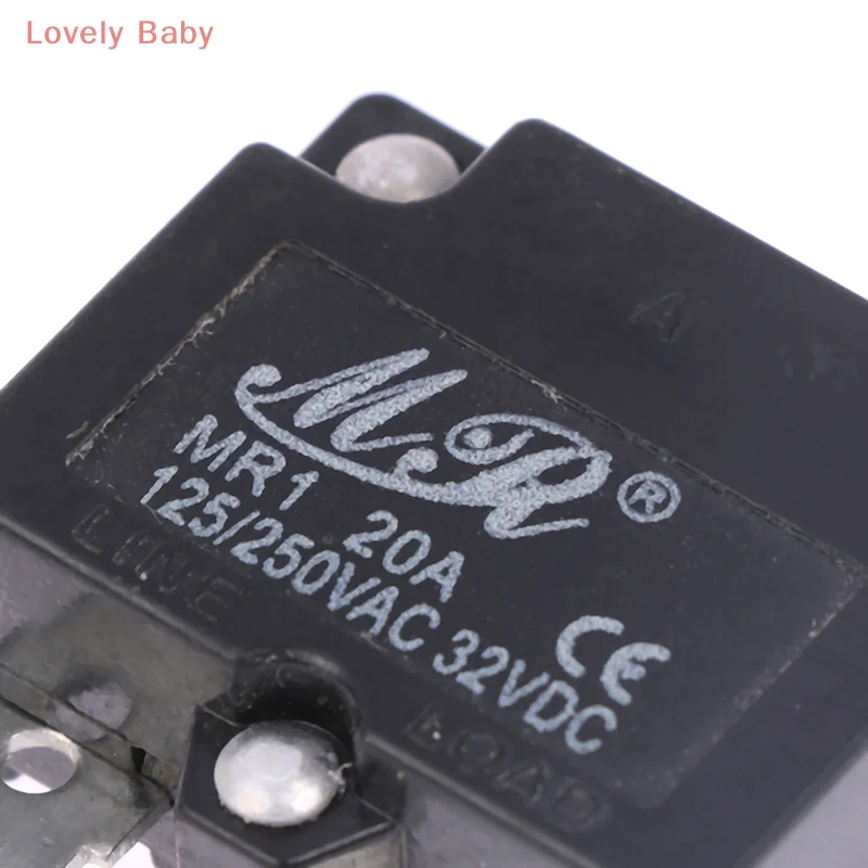 

【BBS】7A 10A 15A Automatic Reset Relay Fuse Therma Switch Circuit Breaker Current Overload Protector Kids Electric Car Accessorie