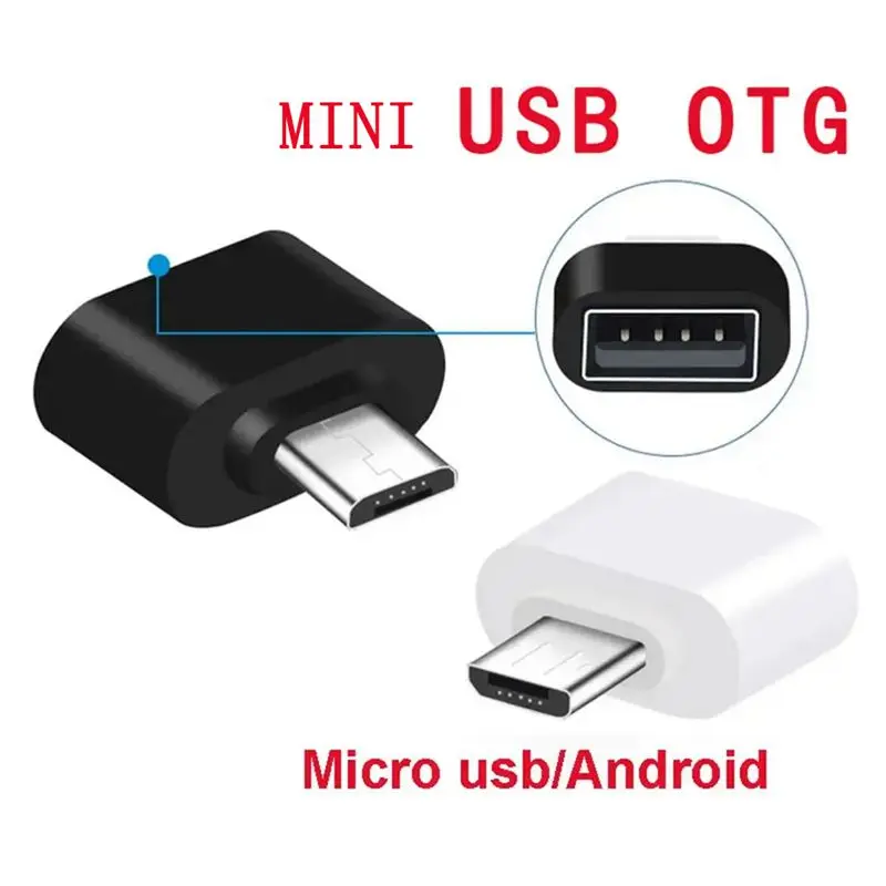 1/5PCS Adapter Micro To USB A 3.0 OTG Złącze transferu danych Konwerter Mini Android Wtyczka telefonu komórkowego dla Samsung Huawei Xiaomi