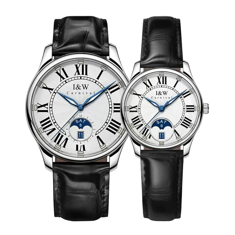 

Montre Homme CARNIVAL Mechanical Business Watch for Men Brand Luxury Automatic Movement Wrist Watch Waterproof 2025 Reloj Hombre
