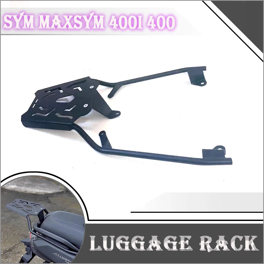 

Подходит для SYM MaxSym 400i 400 Maxsym400i Maxsym400, багажник, задняя полка, кронштейн, спинка для SYM MaxSym 400i 400