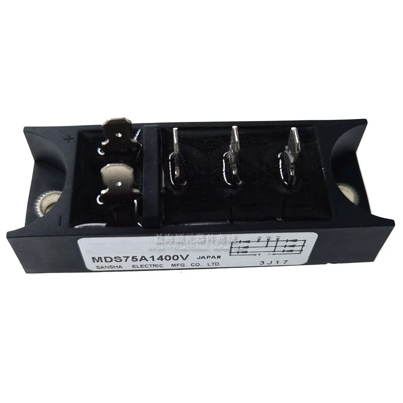 1PCS/LOT MDS75A1400V Three-phase rectifier bridge stack new originalo