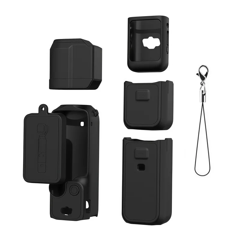 Schutzhülle für DJI OSMO Pocket 3 Silikon-Schutzabdeckung Kratzfester Objektivdeckel-Schutz für Pocket Case Kamera-Gehäuse Zubehör