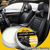 Car Leather Care Cream Natural Transparent Odorless Leather Conditioner Balm Universal for All Colors Protect  Nourish Car Seats