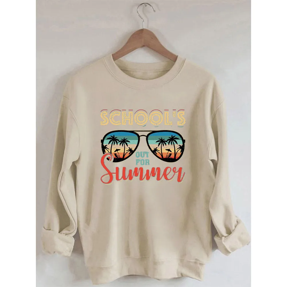 

Rheaclots Schools Out For Summer Long Sleeves Sweatshirt