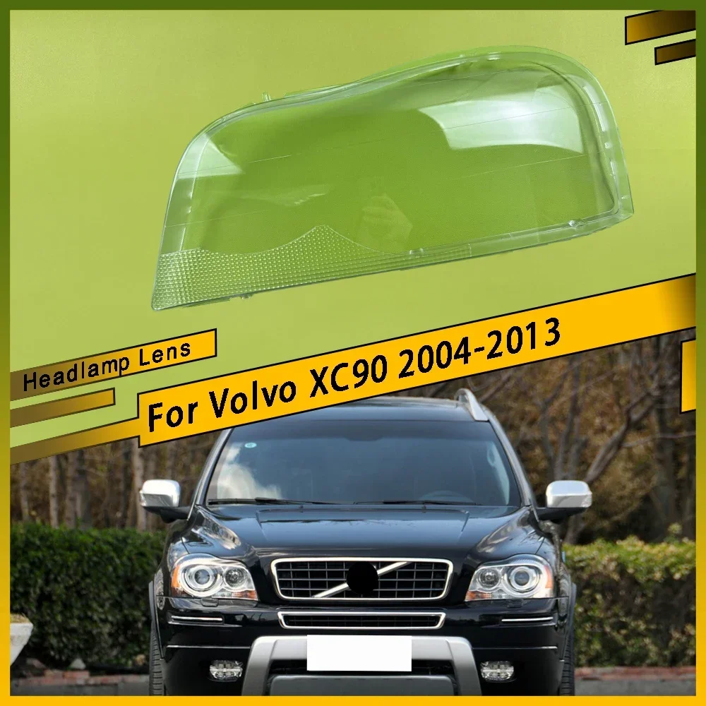 

For Volvo XC90 2004 - 2013 Car Front Headlamps Headlight Cover Transparent Lampshade Front Headlight Cover Shell Car Gadgets