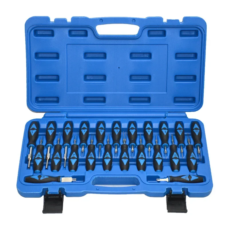 

Набор из 23 предметов, инструмент для удаления автомобильной клеммы, автомобильный жгут проводов, инструмент для разблокировки, инструмент для удаления игл, ремонт автомобиля