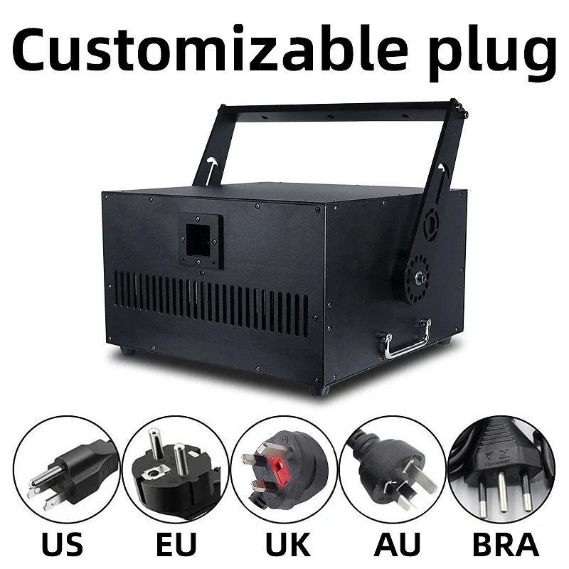 Outdoor high power RGB Full Color 30W Laser Light Animation Projector lamp 20w Laser Light ilda Dj Lazer Concert Light show