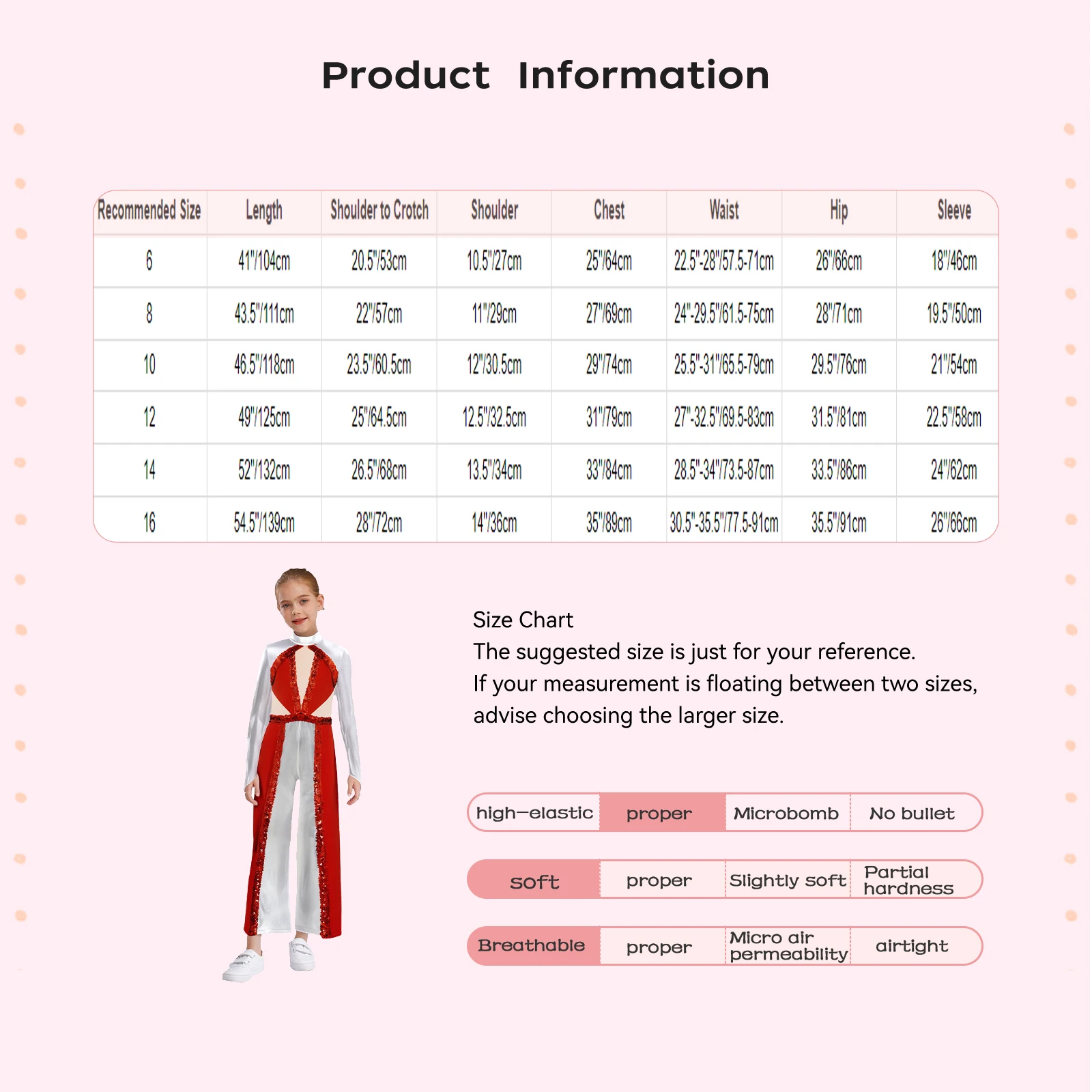 بدلة رقص ليتورجيكال للفتيات الصغيرات بذلة معدنية لامعة ترتر كتلة ألوان بأكمام طويلة شبكية مرقعة بدلة كنيسة