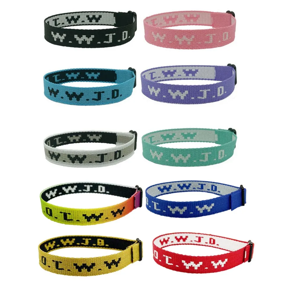 Bracelets colorés pour que blessé, jésus, bijoux chrétiens inspirants, cadeaux pour femmes et hommes