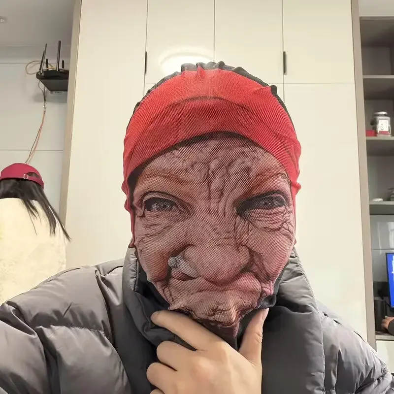 2026 Halloween Mask for Cosplay Role Play Masquerade Costumes Dress Up Celebrity Realistic Face Masks Balaclava Headgear image 6