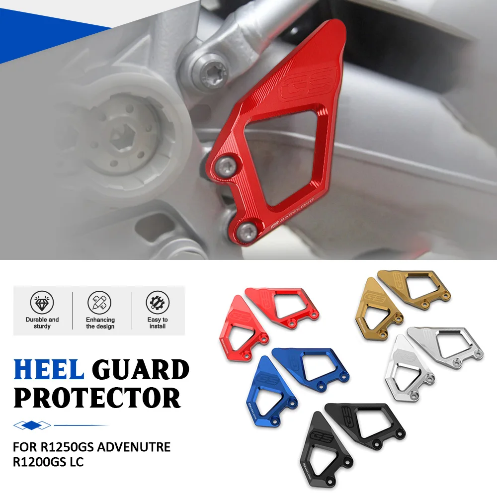 

For BMW R1250GS Advenutre 2018-2019-2020-2021-2022-2023-2024 Motorcycle Rear Foot Peg Rest Protector Guard R1200 GS R1250 GS