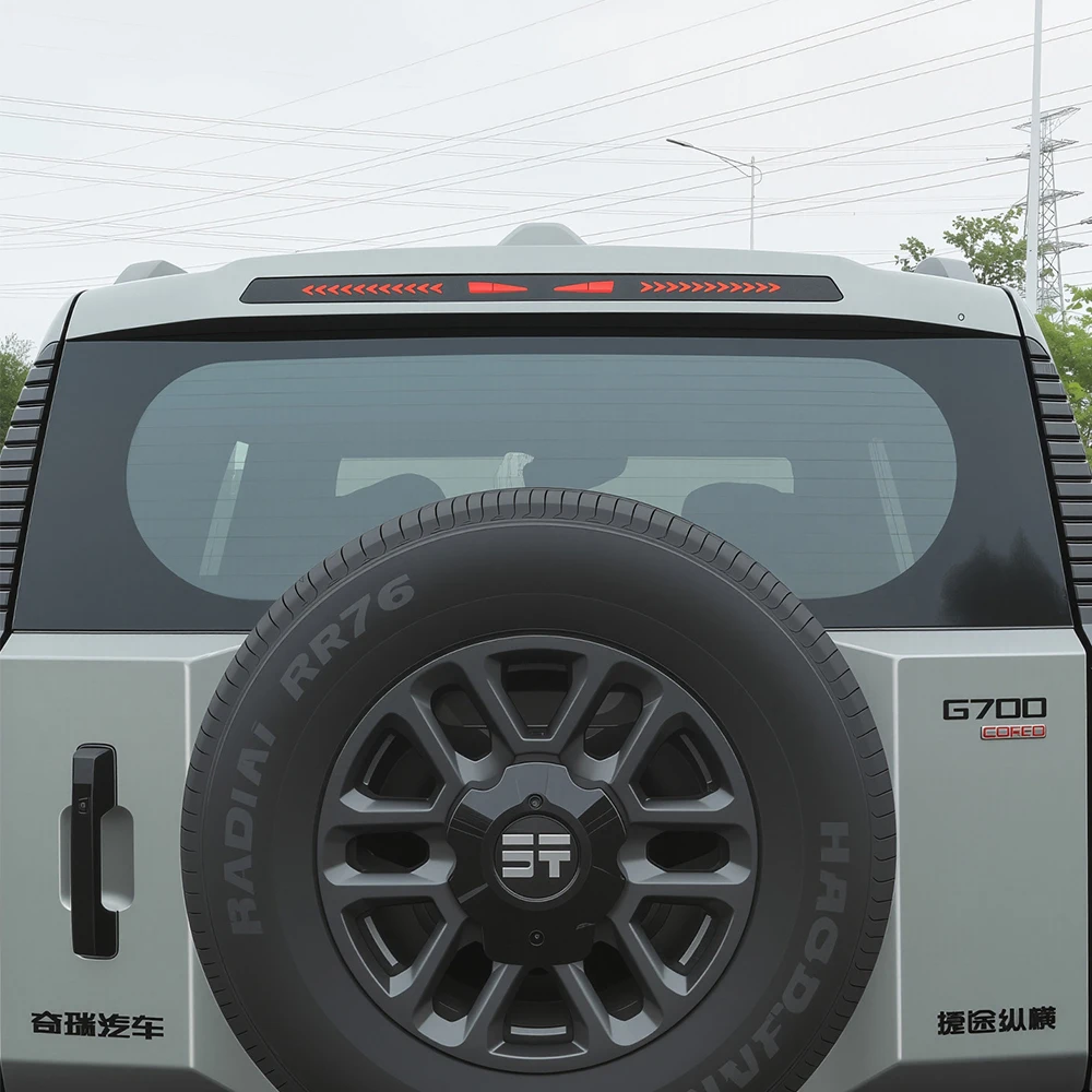 

Suitable For Jetour G700 High Mounted Brake Light Stickers Personalized And Fashionable Decorative Stickers Reflective Stickers