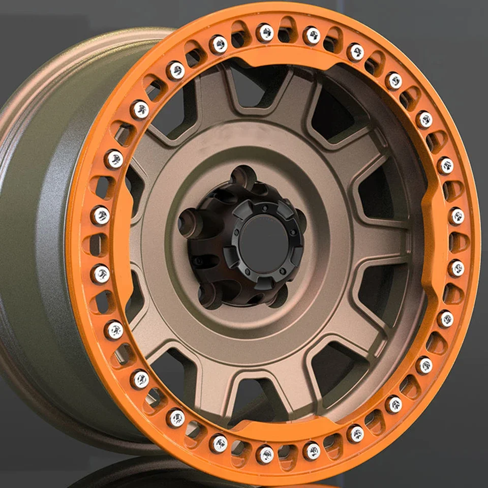 

17inch 18inch Zinc Plated Alloy Bead Offroad Sport Wheels Forged Wheel Rim for Truck SUV DG1500 for F-150