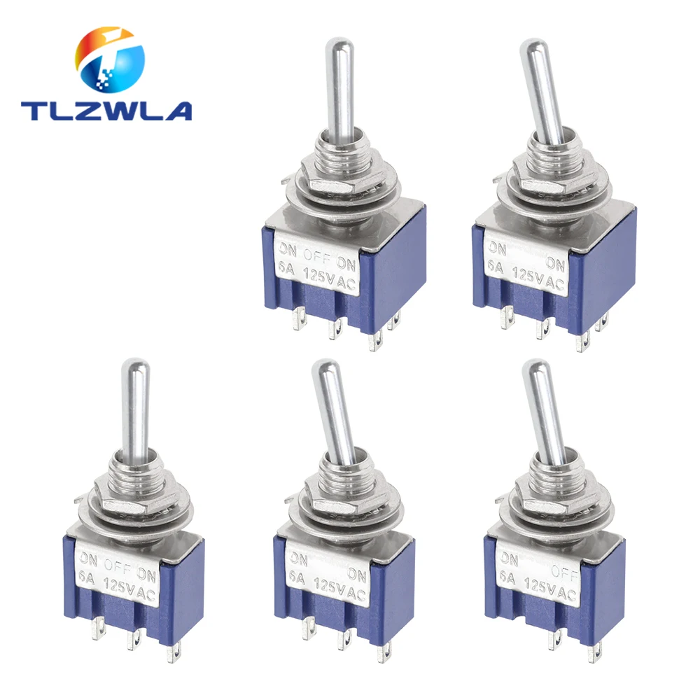 5PCS ON-OFF-ON ON-O… - image