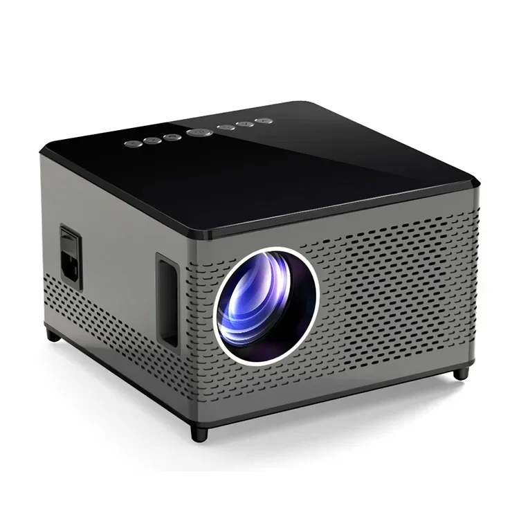 ZKmagic New Led Portable Projector Manual Focus Projector 1080p 350 Lumens Smart Portable Projector