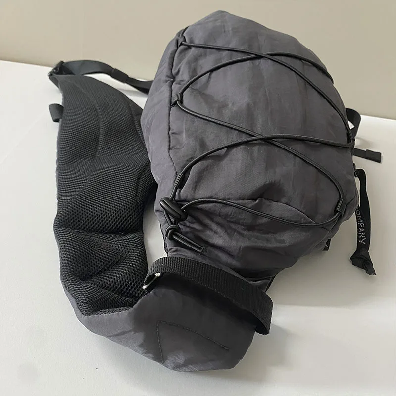 Outdoor-Sport-Brusttasche Nylon-Schultertasche Wasserdichte Kordelzug-Umhängetasche Brillentasche Vielseitig für Männer und Frauen – Detail 14